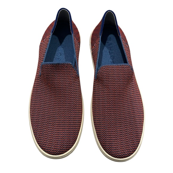 Rothy's Tangerine Triple Stitch Slip on Sneaker Retired Shoes, Sz 9 - Picture 3 of 12